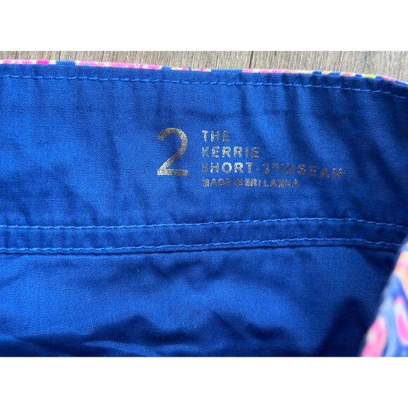 Lilly Pulitzer The Kerrie Shorts in Can’t Resist 2 - Picture 5 of 6